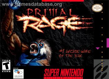 Cover Primal Rage for Super Nintendo